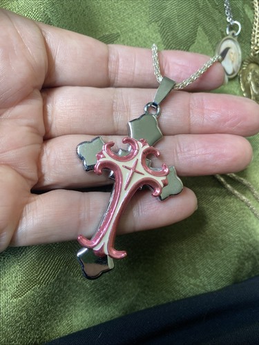 Collana con ciondolo - , croce