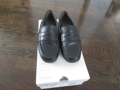 Mocassins cuir noir - en,
