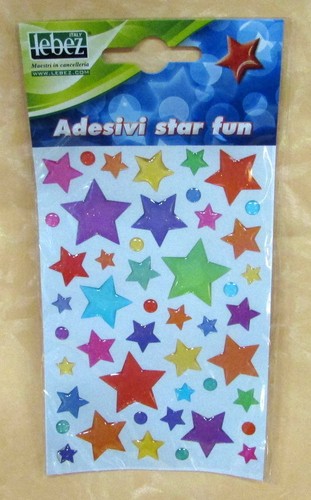 Stelline autoadesive - stelline, 3d