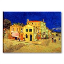 Van Gogh La Casa Gialla Quadro