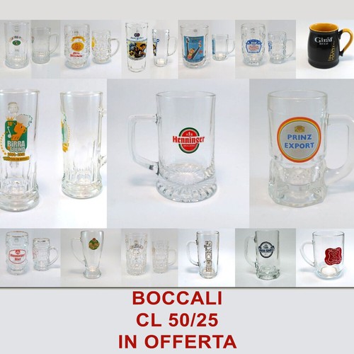 Boccali birra 25 da - birra,