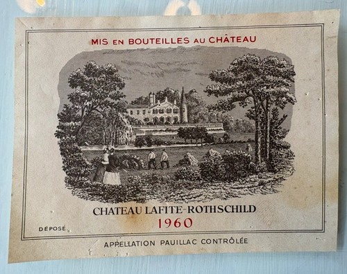 Etichetta bottiglia vino