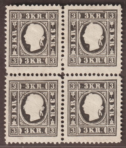 Austria 3 kr nero - nd, *
