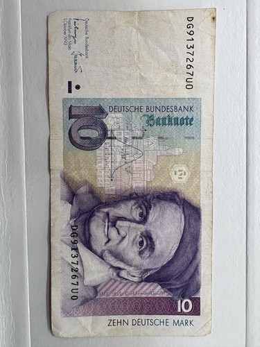 Banconota germania 10 - germania,