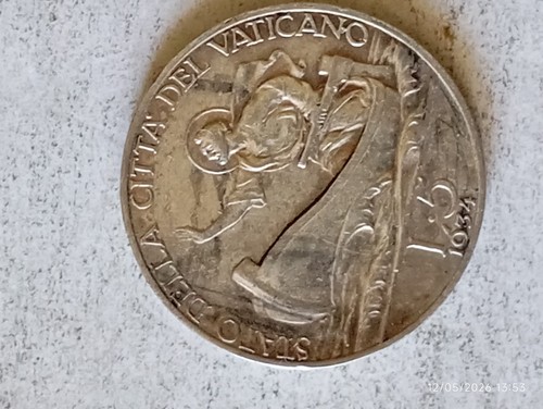 Lire vaticano pio 1934 - pio, bb