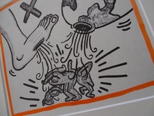 litografia Keith Haring -