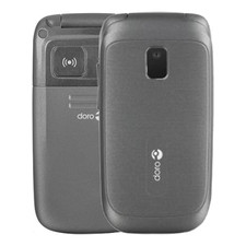 Doro PhoneEasy 611 Flip Phone - Nero - Tesco Mobile - Buone condizioni