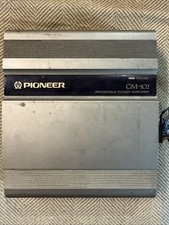 Pioneer GM-102 Amplificatore di potenza collegabile vecchia scuola auto audio vintage