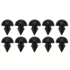 Paraurti in gomma 10pz nero