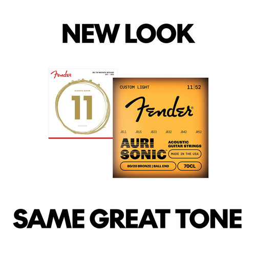 Fender bronze acoustic strings - bronze,