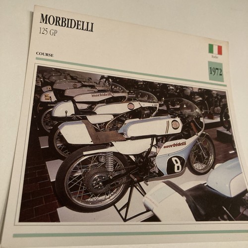 Morbidelli 125 1972 carta - 125,