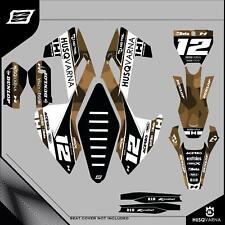 KIT Grafiche adesive Per Husqvarna TC 125 250 FC 250 450 16 - 19 