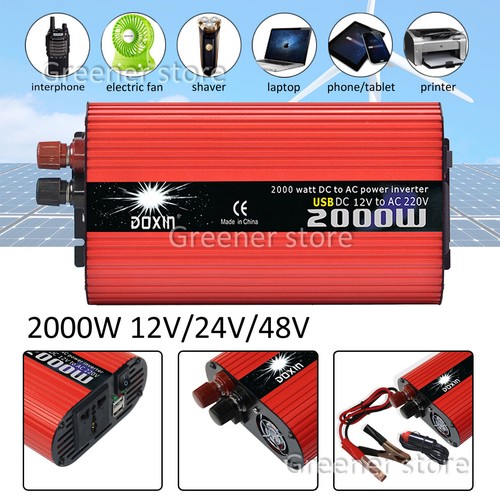 Pure sine wave inverter 2000w - wave,