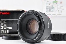 1 anno Wty per obiettivo US Canon EF 50mm f/1.8 II come nuovo con scatola rit...