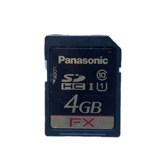 Panasonic FX Series 4 GB scheda SDHC classe 10 UHS-I scheda SD ad alta velocità 4 GB