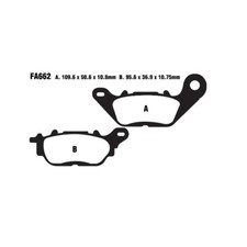 PASTIGLIE FRENO EBC FA662V