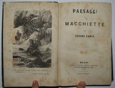 PASSI ALPINI - fig. 1868 - paesaggi e macchiette - Cantù - Valdesi - Adda