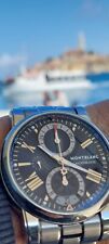 Montblanc Star Chronograph Ref.7104 43mm Edelstahl Automatik Fullset