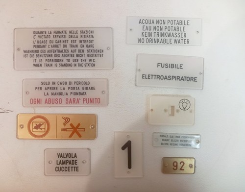 Lotto targhe f - , di