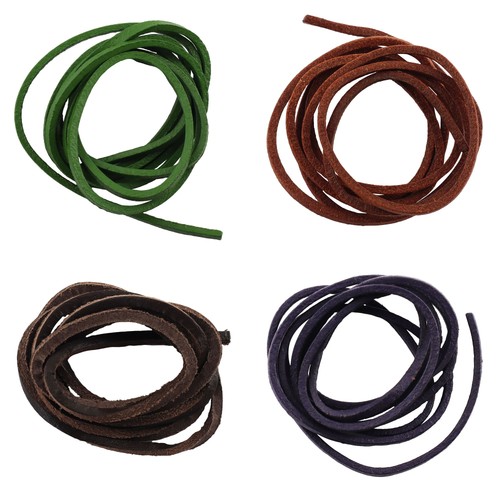 Bracciale pelle cordoncino - bracciale,