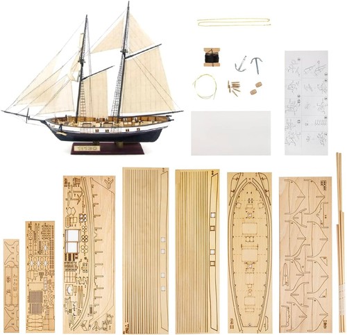 Modellino nave legno kit - modellino,