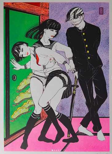 Risograph shunga erotico - shunga,