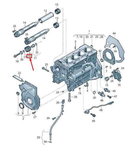 Catena motore audi - catena, fv
