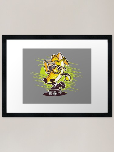 Banana skate stampa artistica - stampa,