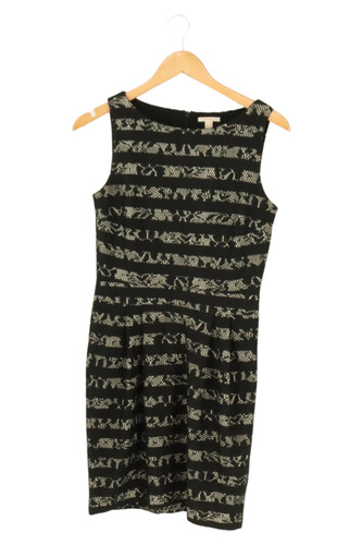 Esprit tubino donna nero righe - tubino,