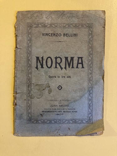 Norma libretto vincenzo - norma,