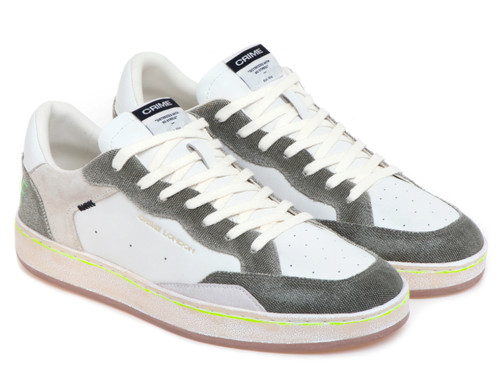 Crime london 14201 white - white, green