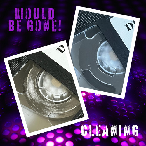 Vhs video tape mould - video, cleaning