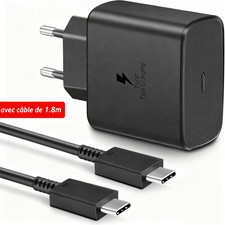  45W USB C+câble Rapide