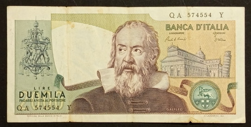 2000 lire 1983 - 24/10/1983, bb