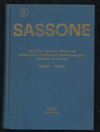 Catalogo sassone 1850 1900 del - catalogo,