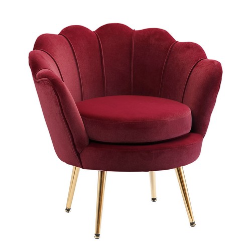 Poltrona vintage velluto - vintage, in