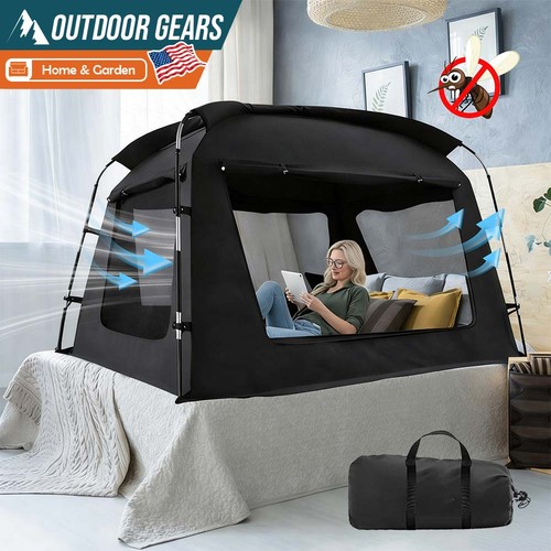 Tenda letto doppia tettoia - tenda,