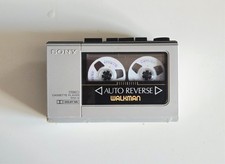 Raro Lettore Cassette Sony Walkman WM-6 Auto Reverse Funzionante (Leggere Note)