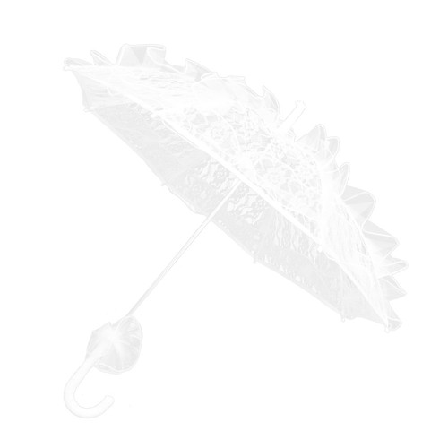 Ombrello sposa bianco - sposa, in