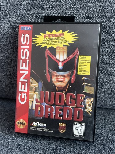 Judge dredd aklaim sega - aklaim,