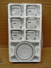 Lavazza Set 6 tazzine da caffè Ipa  nuove piattini Logo Tazze Vintage collezione