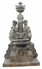 Fontana da parete in bronzo