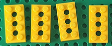 Lego 4x Piastra Forata 2x4