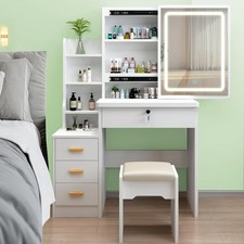 Tavolo da Trucco con Specchio