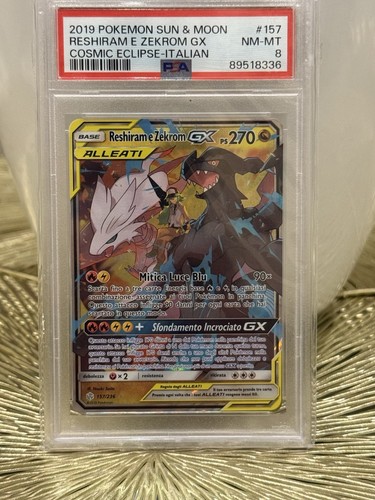Pokemon reshiram zekrom gx - reshiram, e
