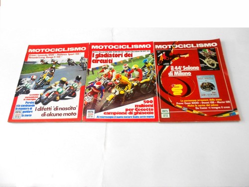 Motociclismo rivista 1975 76 - motociclismo,