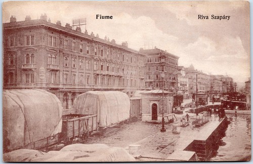 Rijeka riva szapary - riva, fiume