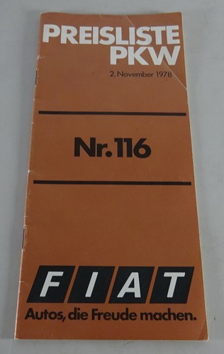 Listino prezzi fiat - listino,