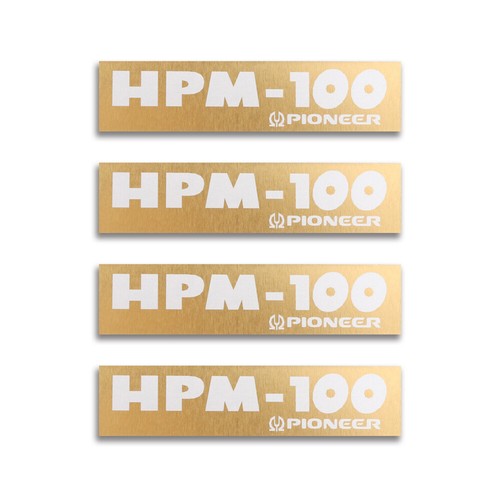 Pioneer hpm 100 distintivo - pioneer, hpm-100