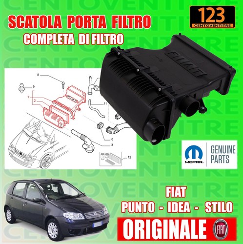 Scatola completa filtro aria - scatola,